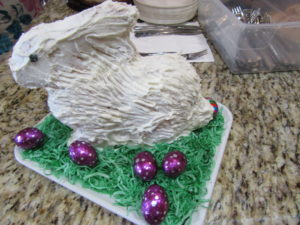 20180401 Easter Potluck Bunny Cake