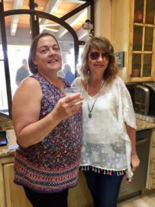 20180401 Easter Potluck Carolyn And Carol