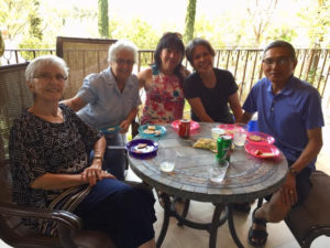 20180401 Easter Potluck Jean, Ida, Birdie, Lody, Jimmy