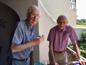 20180401 Easter Potluck Jim And Chuck